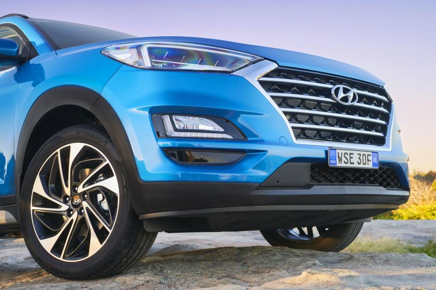 Детали экстерьера Hyundai Tucson Highlander (TL) 2018 года  (AU) (фото 17 из 40)